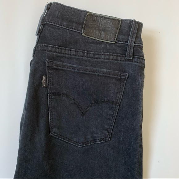 Levi’s 710 black super skinny jeans - Picture 2 of 7